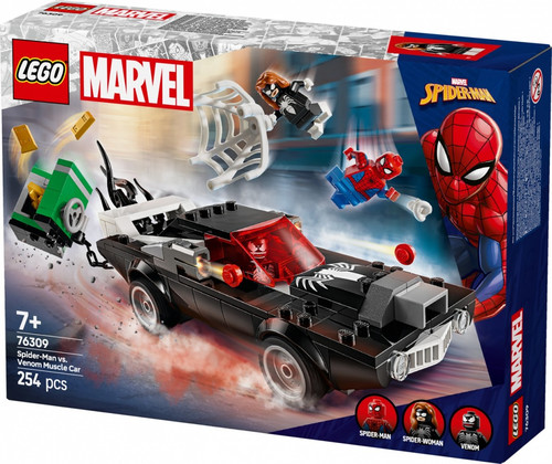 LEGO Marvel Spider-Man vs. Venom Muscle Car 7+