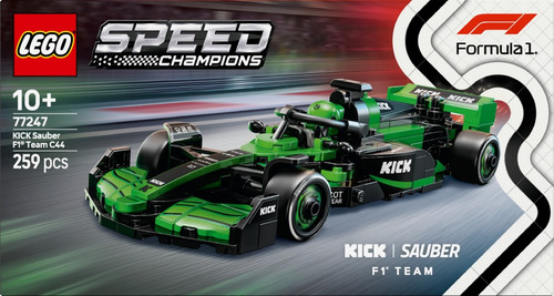 LEGO Speed Champions KICK Sauber F1® Team C44 Race Car 10+
