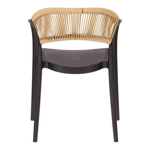 Chair Osma, outdoor, black