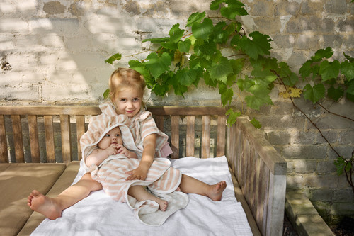 Elodie Details Hooded Towel - Candy Stripes
