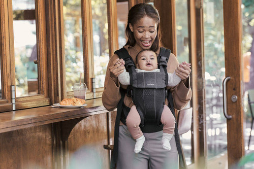 BABYBJORN Baby Carrier Harmony 3D Mesh, Black