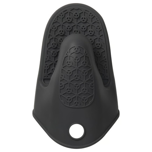 SANDVIVA Oven glove, silicone/dark grey