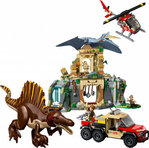 LEGO Jurassic World Spinosaurus & Quetzalcoatlus Air Mission 8+