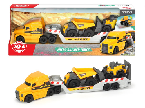 Simba Dickie Micro Builder Truck Construction Truck 3+