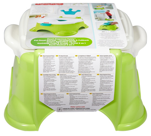 Fisher-Price Royal Stepstool Potty DLT00