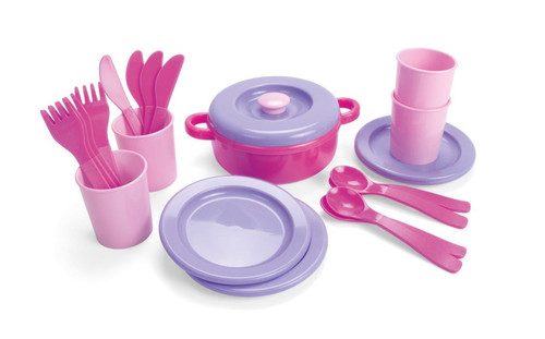 Dantoy My Little Princess Dinnerware Set 2+