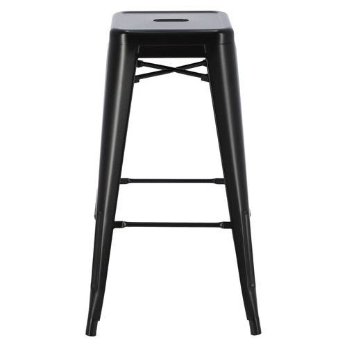 Bar Stool Paris 75cm, metal, black