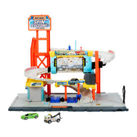 Matchbox Turbo Cyclone Car Wash Playset JGB68 4+