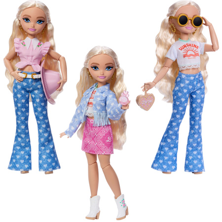 Barbie 'Malibu' Dream Besties Festival Looks Doll JGH87 4+