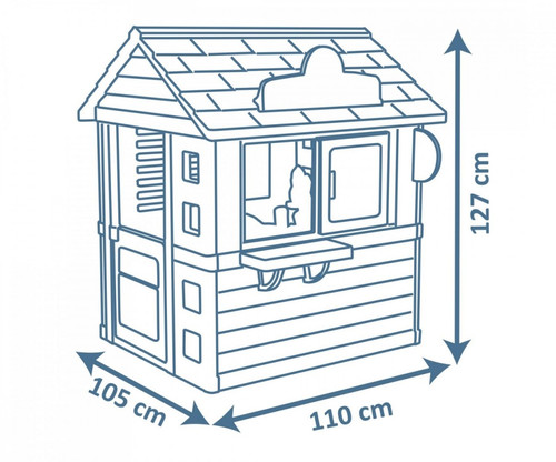Smoby Playhouse Sweety Corner 2+