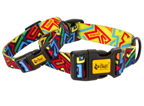 Dingo Adjustable Dog Collar City - Graffiti 3.0cm/60cm