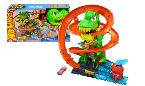 Hot Wheels City Gator Garage Attack Playset JBM73 4+
