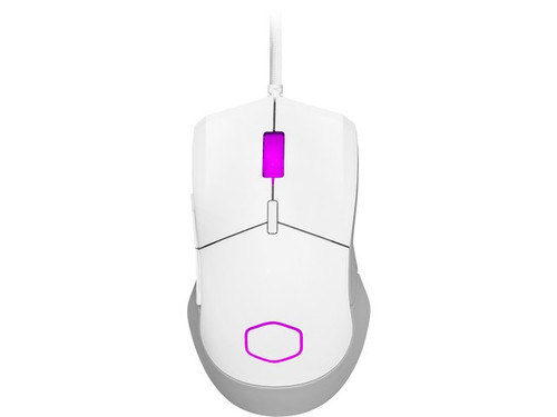 Cooler Master Optical Wired Gaming Mouse MM310 12000 DPI, white RGB