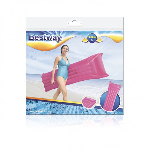 Bestway Inflatable Sun Lounger Pad 183x69 cm, assorted colours, 1pc