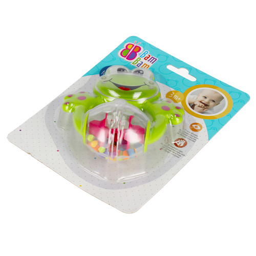 Bam Bam Rattle Frog 3m+