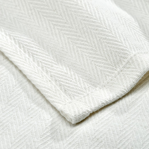 RÖDSPÄTTA Tea towel, white, 45x60 cm