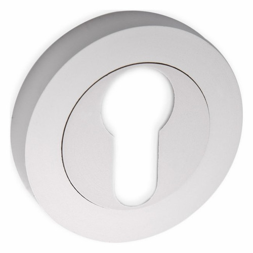 Kuchinox Door Escutcheon Yale, short, round, satin