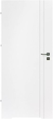 Internal Door Exmoor Due 70, undercut, left, white
