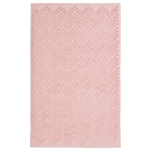 FJÄLLKATTFOT Bath mat, pale pink, 50x80 cm