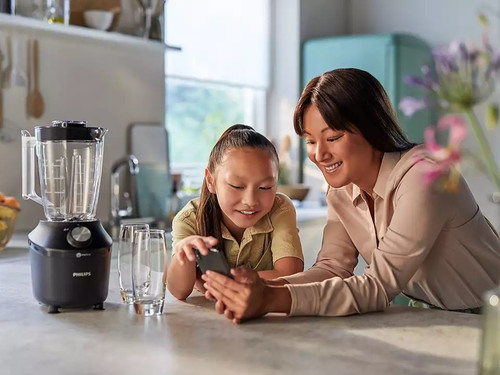 Philips Stand Blender HR2191/01, black