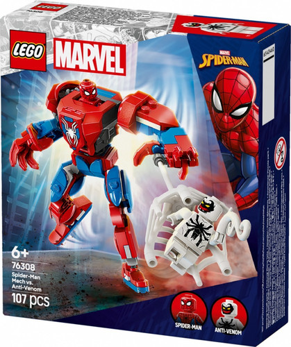 LEGO Marvel Spider-Man Mech vs. Anti-Venom 6+