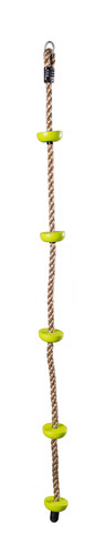Children's Garden Climbing Rope with Foot Steps 200 cm 3+