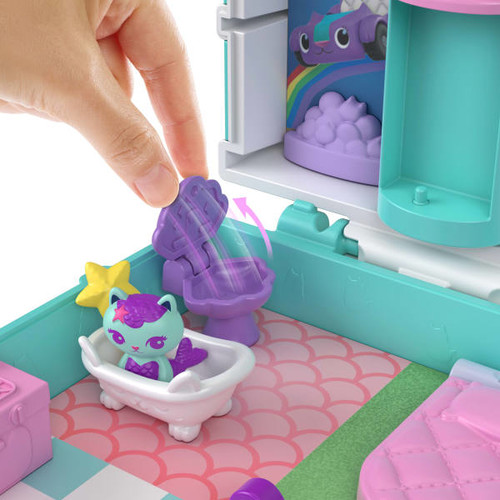Polly Pocket Gabby's Dollhouse Playset JFV02 4+