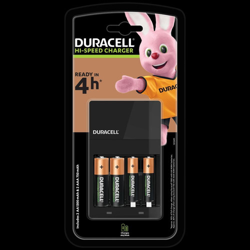 Duracell Battery Charger CEF1 4 + 2xAA/LR6 + 2xAAA/LR