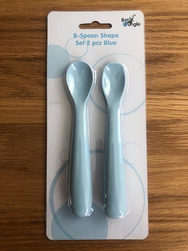 Bo Jungle B-Spoon Shape Set of 2pcs Mint Blue