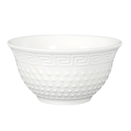 Soup Vase, Spoon & 6 Bowls