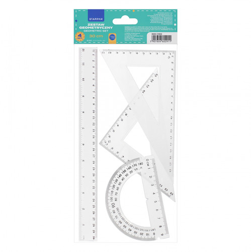 Starpak Geometry Set 4pcs 30cm