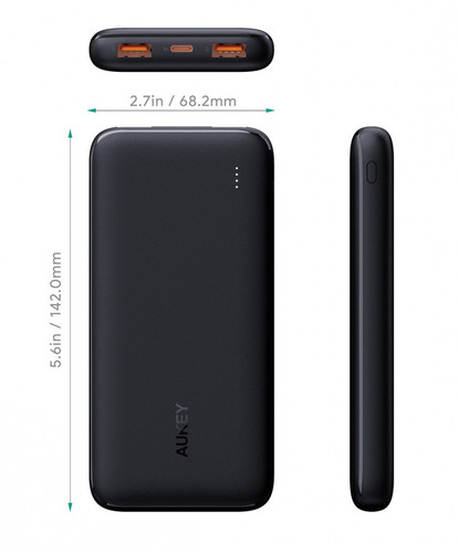 Aukey Power Bank UltraFast 10000mAh PB-N73S