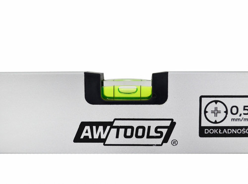 AW Aluminium Spirit Level Bubble Level 40cm