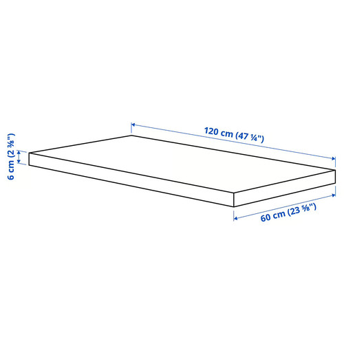 PELLEPLUTT Foam mattress for cot, 60x120x6 cm