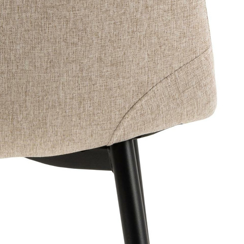 Dining Chair Celia, Beige/Black