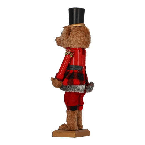 Nutcracker Christmas Decoration Teddy Bear 38cm