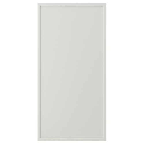 ASPUDDEN Door, light grey, 40x80 cm