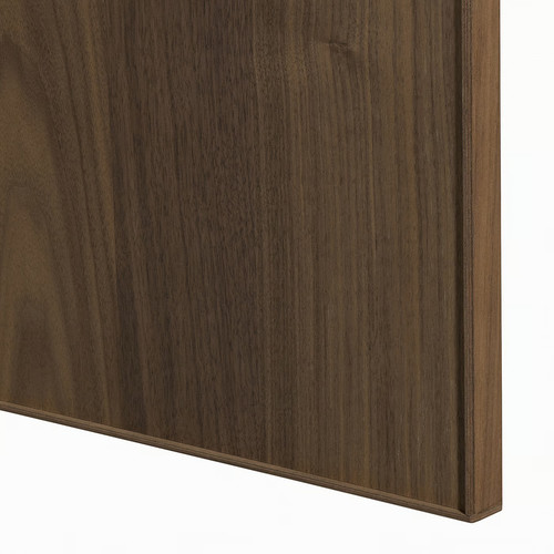 BJÖRNESKOGEN Door, walnut veneer, 50x195 cm