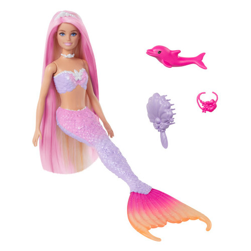 Barbie Malibu Mermaid Doll With Color Change Feature HRP97 3+