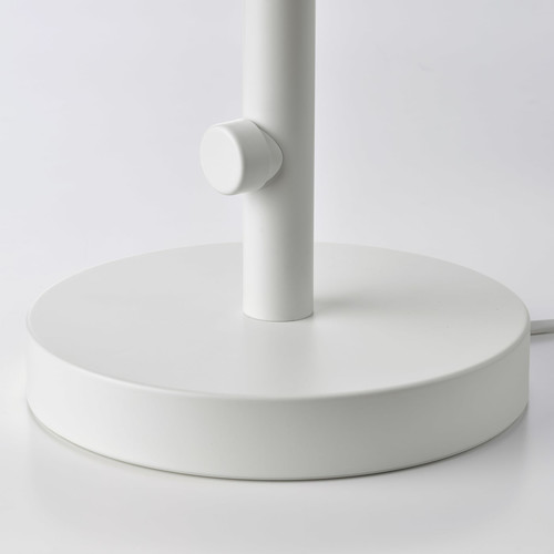 NYMÅNE Table lamp, white, 33 cm