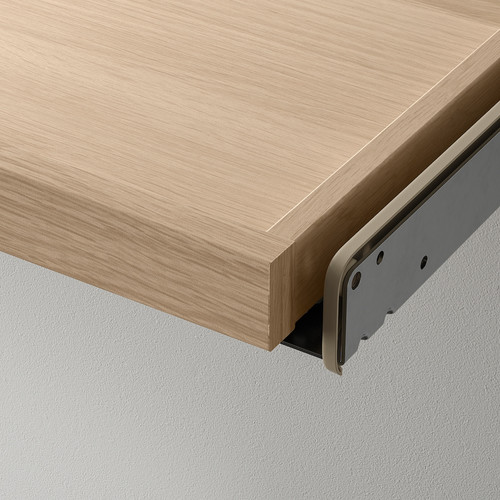 KOMPLEMENT Pull-out tray, white stained oak effect, 75x58 cm