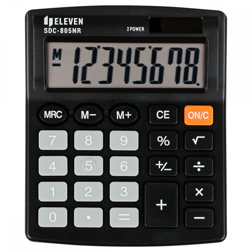 Eleven Calculator SDC805NR