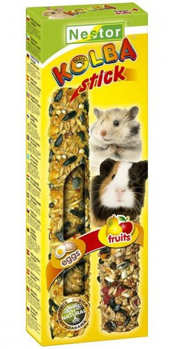 Nestor Rodent Stick - Eggs & Fruits 2pcs