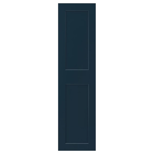GRIMO Door with hinges, dark blue, 50x195 cm