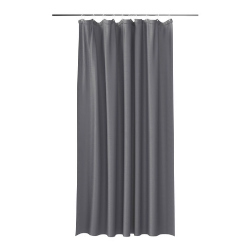 Shower Curtain GoodHome Koros 180 x 200 cm, anthracite