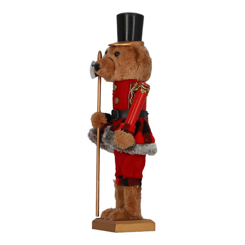 Nutcracker Christmas Decoration Teddy Bear 38cm