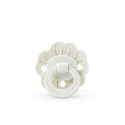 Elodie Details Pacifier Binky Bloom Newborn - Vanilla White, 3m+