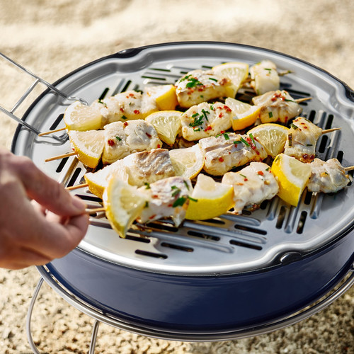STRANDÖN Barbecue, charcoal blue