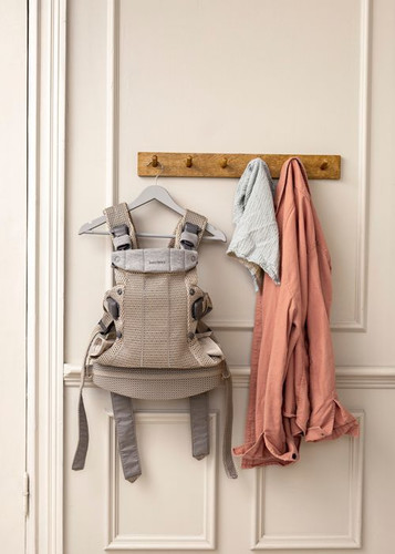 BABYBJORN Baby Carrier Harmony 3D Mesh, Grey beige, 0-3y