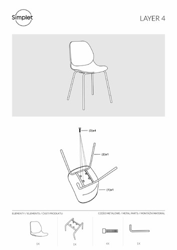 Chair Layer 4, grey